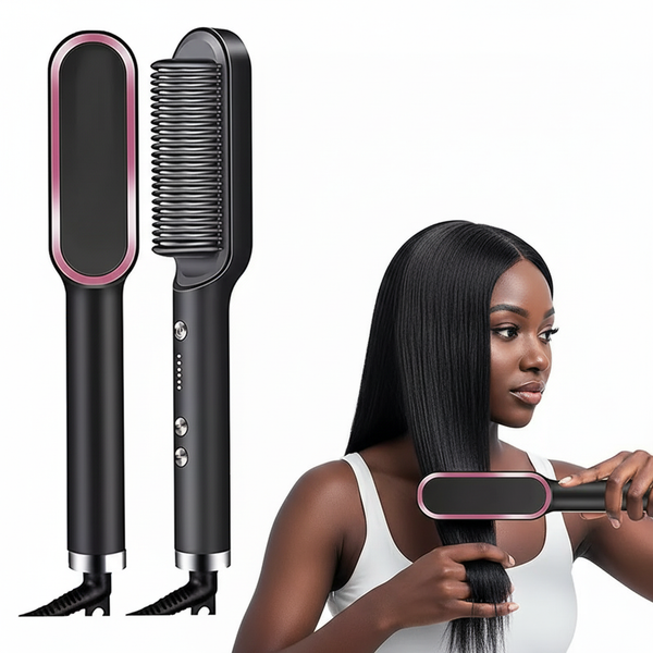 Brosse chauffante électrique