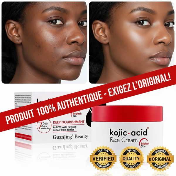 Kojic Glow – Crème visage complète : anti-taches, anti-acné, anti-âge . L’original qualité
