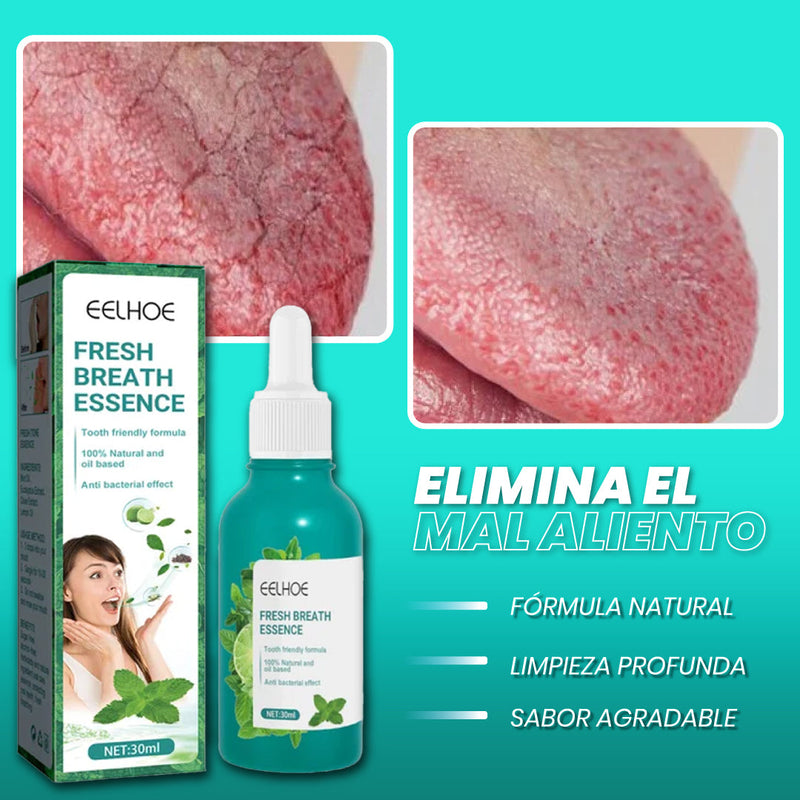 Essence de soin bucco-dentaire pour une haleine fraîche