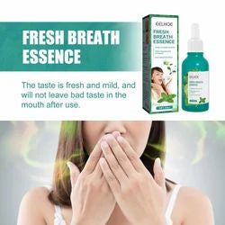 Essence de soin bucco-dentaire pour une haleine fraîche