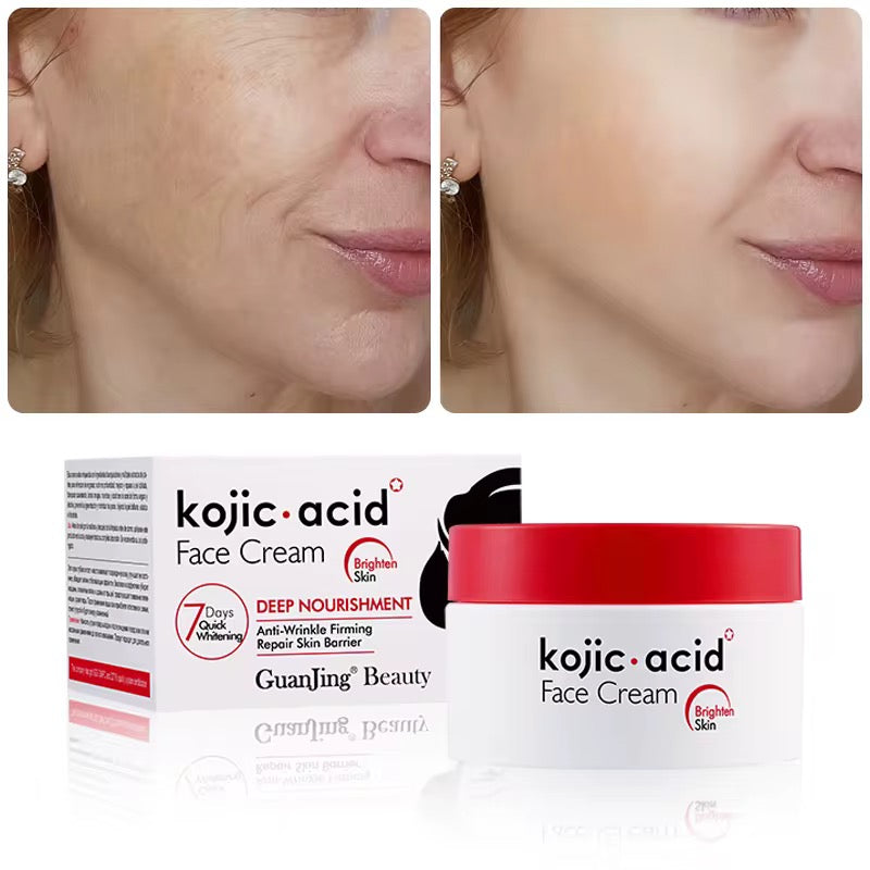 Kojic Glow – Crème visage complète : anti-taches, anti-acné, anti-âge . L’original qualité