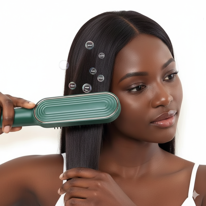 Brosse chauffante électrique