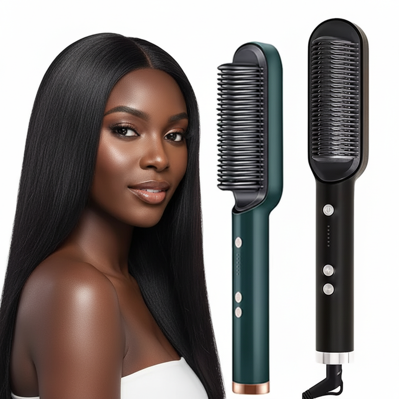Brosse chauffante électrique